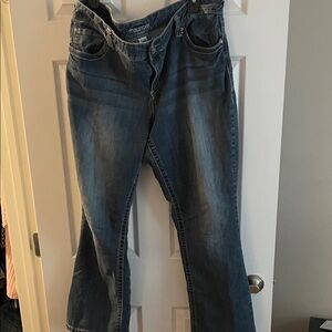 Maurices Wide Leg Denim Jeans